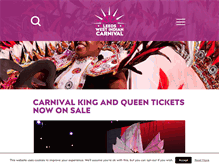 Tablet Screenshot of leedscarnival.co.uk